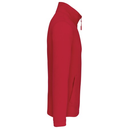 Full zip microfleece jacket