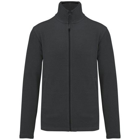 Men\\\'s microfleece zip jacket