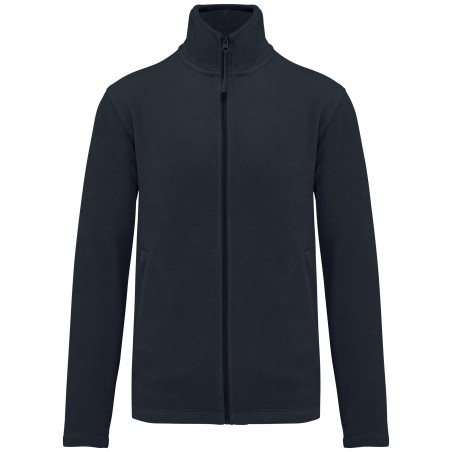 Men\\\'s microfleece zip jacket