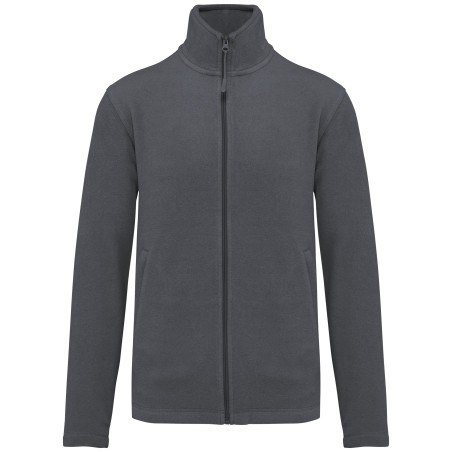 Men\\\'s microfleece zip jacket