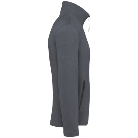 Men\\\'s microfleece zip jacket