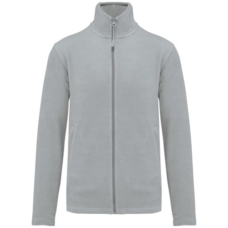 Men\\\'s microfleece zip jacket
