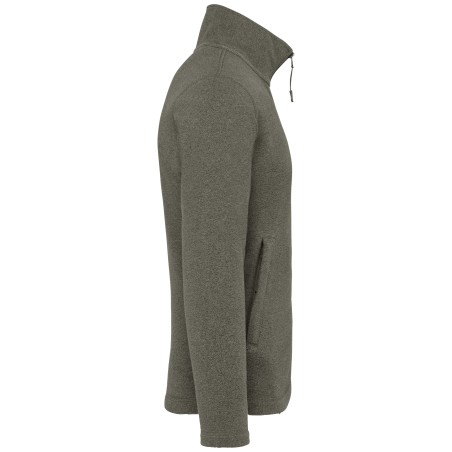 Men\\\'s microfleece zip jacket