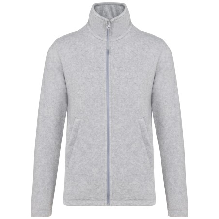 Men\\\'s microfleece zip jacket