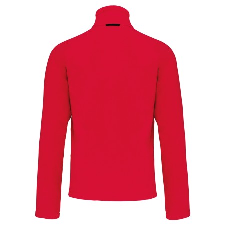 Men\\\'s microfleece zip jacket with raglan sleeves
