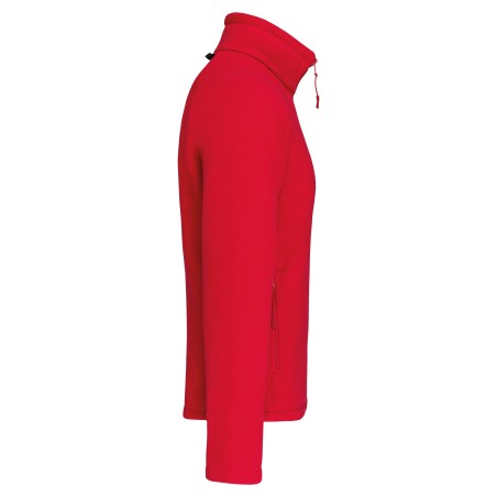 Men\\\'s microfleece zip jacket with raglan sleeves