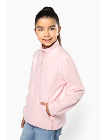 Kids’ zip microfleece jacket