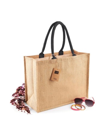 Bolsa de compra clásica de yute