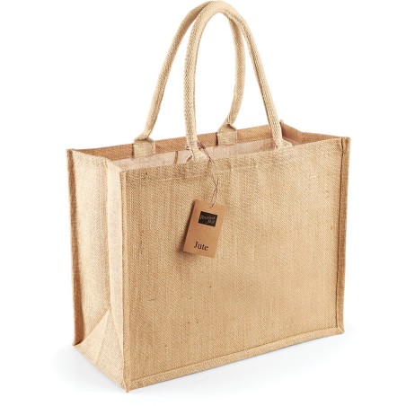 Bolsa de compra clásica de yute