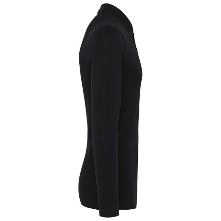 Polo Supima® manga larga hombre