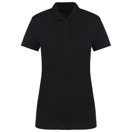 Polo Supima® manga corta mujer