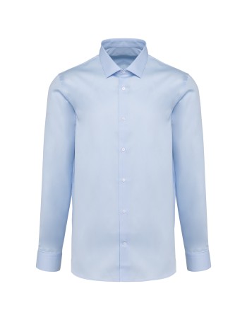 Camisa popelina manga larga hombre 2
