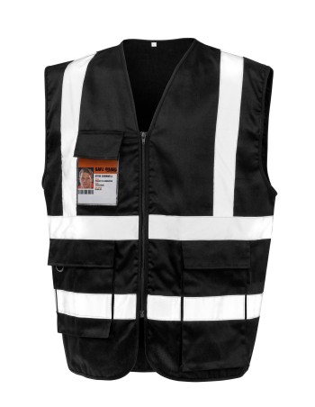 Zipped safety vest 2