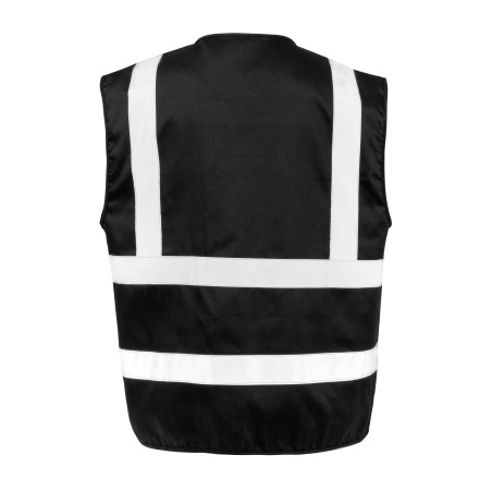 Chaleco de seguridad con cremallera