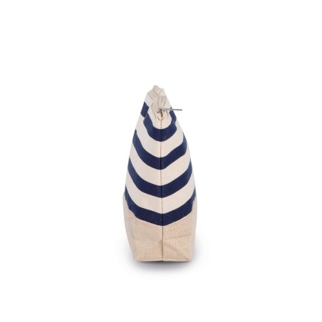 Nautical print accessories pouch