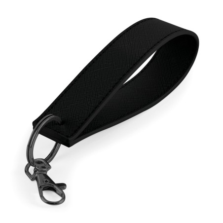 Boutique key ring with strap