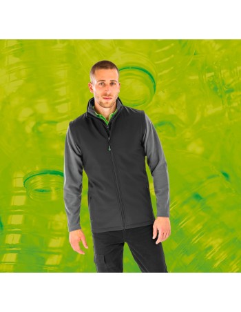 Chaleco softshell reciclado hombre