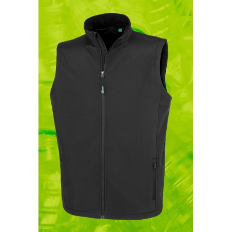 Recycled men’s softshell bodywarmer