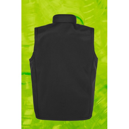 Chaleco softshell reciclado hombre
