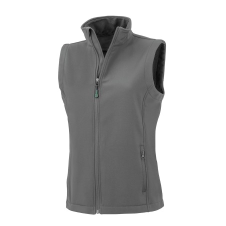 Recycled ladies’ softshell bodywarmer