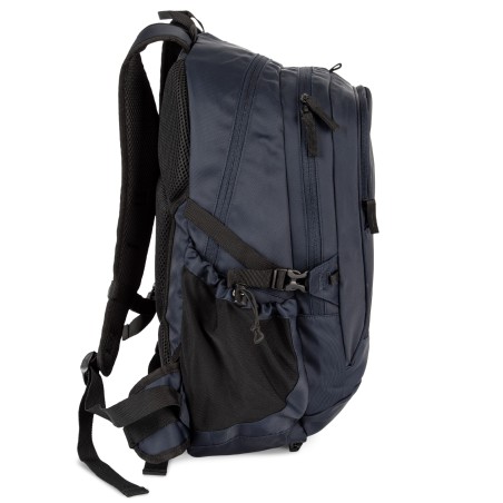 Urban/outdoors backpack with helment mesh