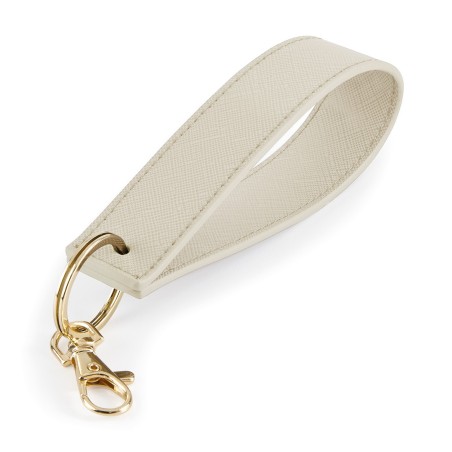 Boutique key ring with strap