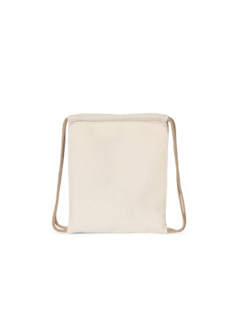 Small recycled backpack with drawstring - Kid size 2