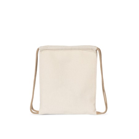 Small recycled backpack with drawstring - Kid size