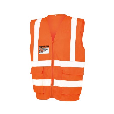 Mesh safety vest