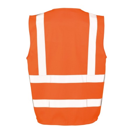 Mesh safety vest