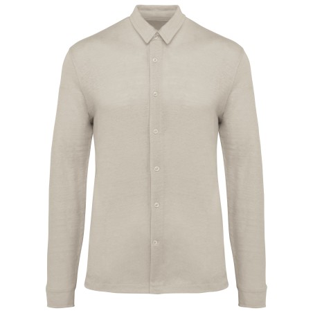 Camisa de lino hombre