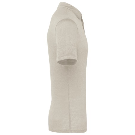 Polo de lino hombre
