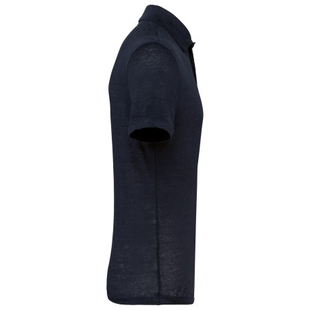 Polo de lino hombre