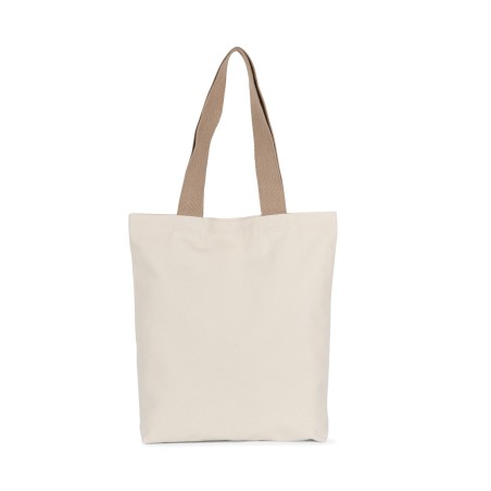 Bolsa shopper reciclada con fondo plano