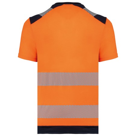 Camiseta de seguridad reciclada manga corta unisex
