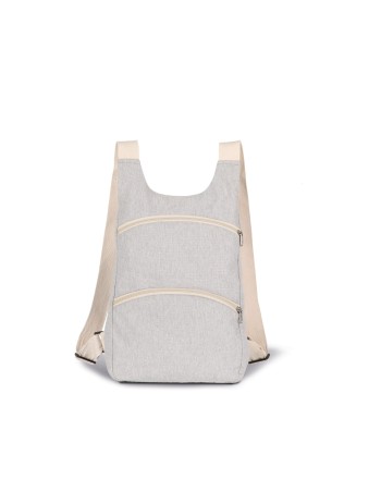 Mochila reciclada con bolsillo trasero