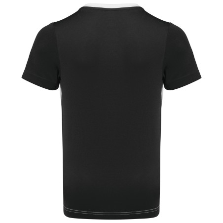 Camiseta de deporte ecorresponsable bicolor infantil