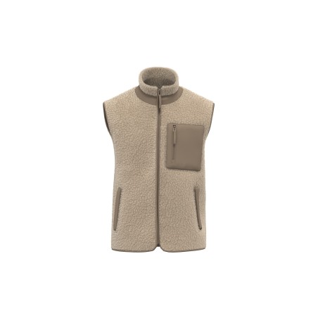 Chaleco ecorresponsable de sherpa unisex