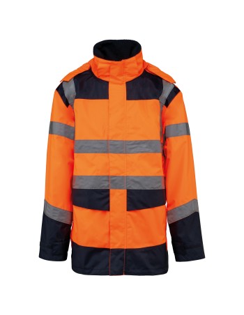 Recycled safety parka 4 in 1 2
