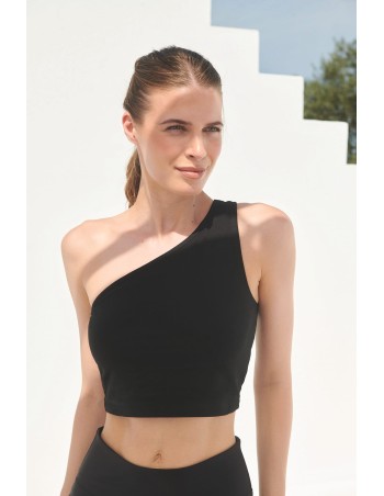 Ladies\\\' asymmetrical top