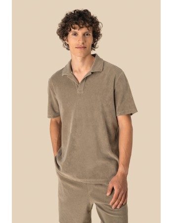 Polo ecorresponsable de rizo hombre