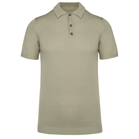 Polo ecorresponsable de punto hombre