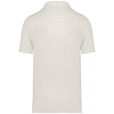 Polo de lino hombre