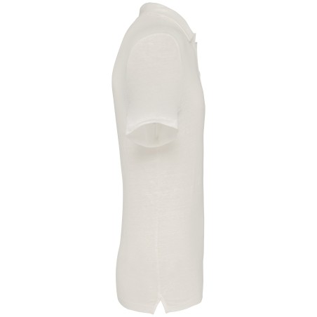Polo de lino hombre