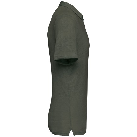 Men’s linen polo shirt