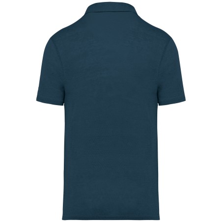 Polo de lino hombre