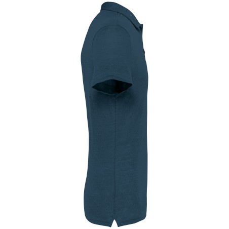 Polo de lino hombre