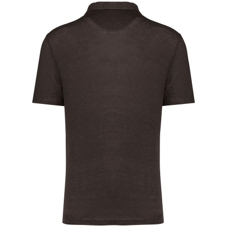 Polo de lino hombre