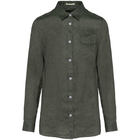 Camisa de lino mujer