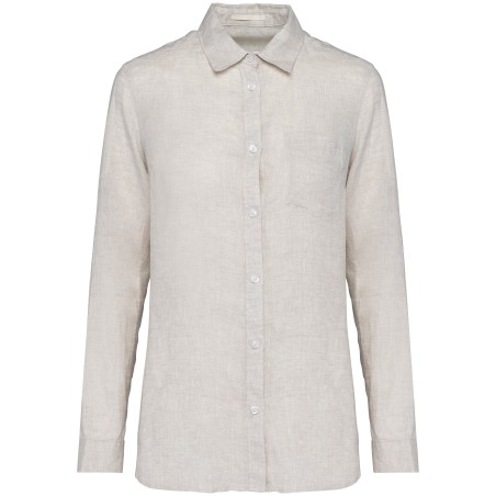 Camisa de lino mujer
